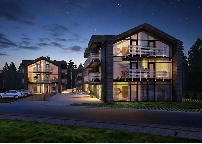 Smilciu Trio Keturvieciai Apartamentai Su Terasa דירה פלאנגה